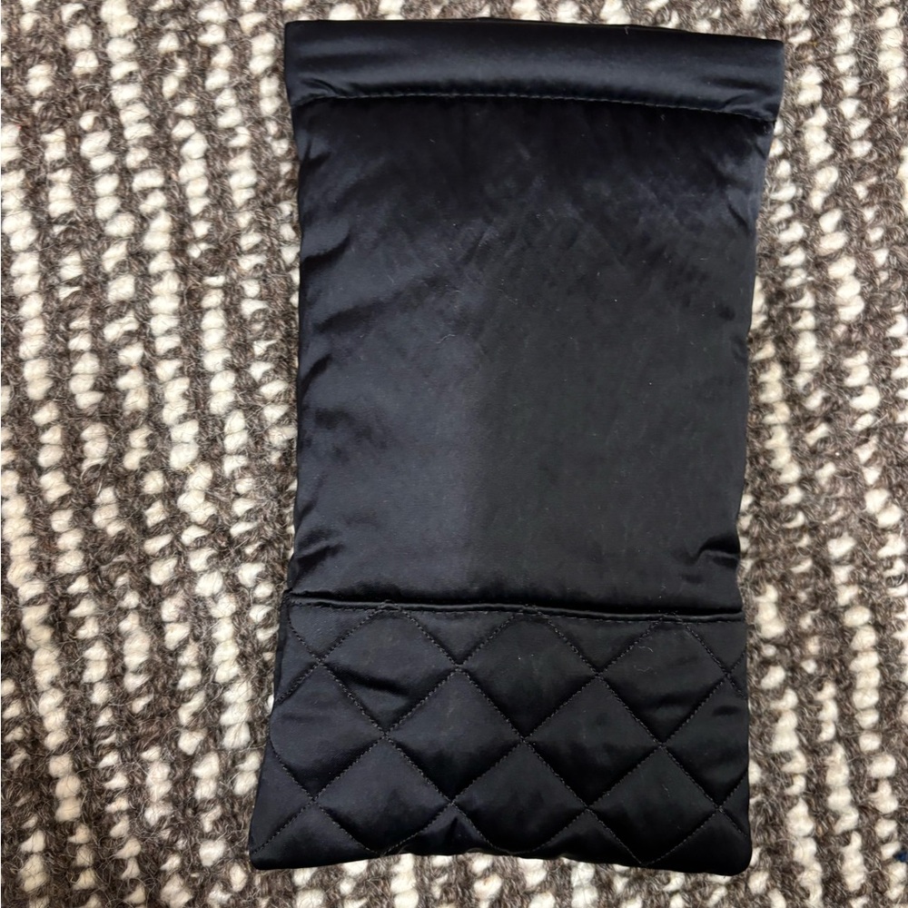 Chanel Quilted sunglasses cover pouch